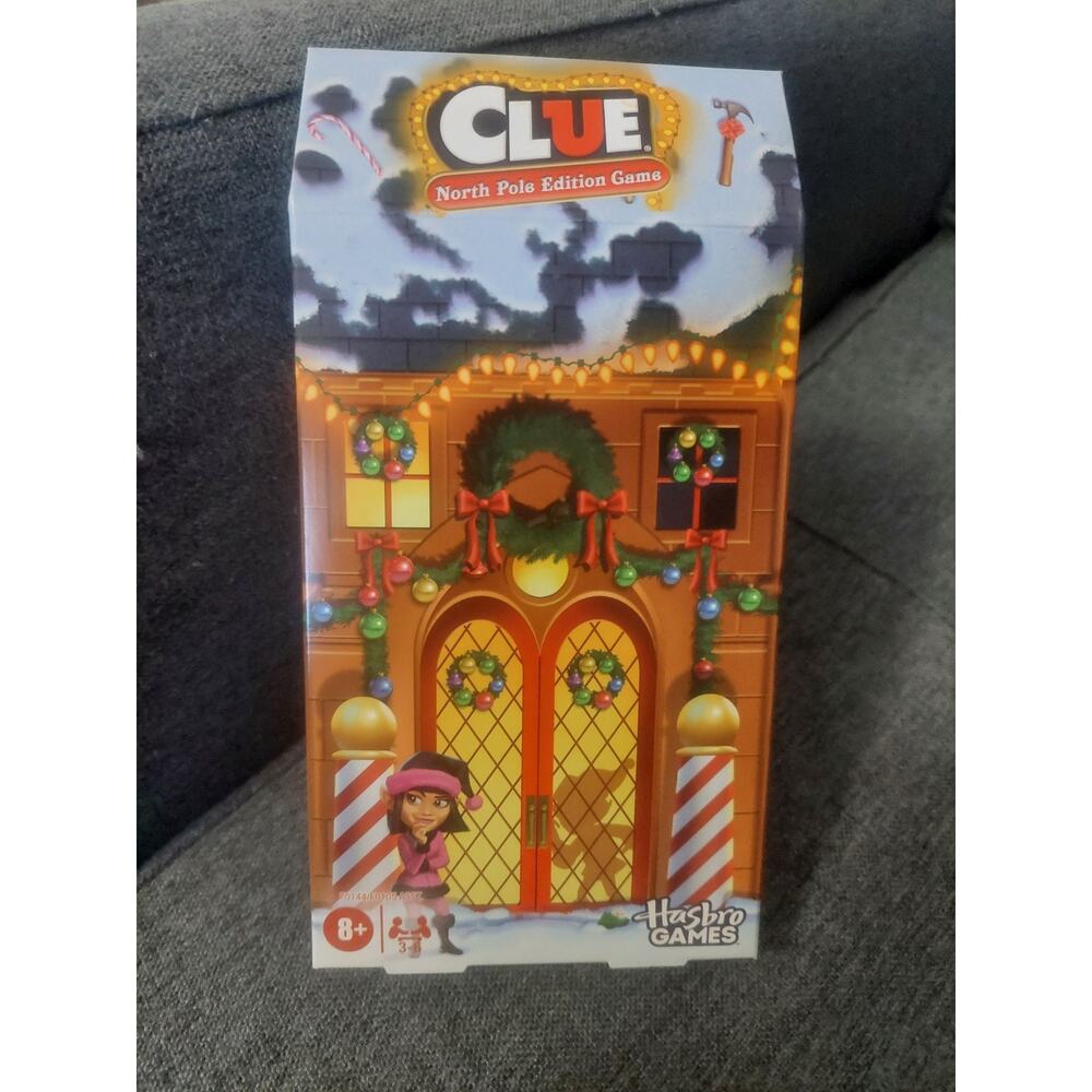 Hasbro Clue North Pole Edition Game Winter Adventures Games Miniature New
